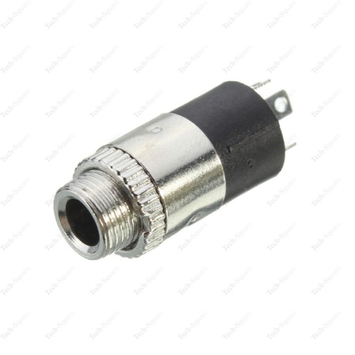 Гнездо Mini Jack 3,5 мм для крепления к корпусу