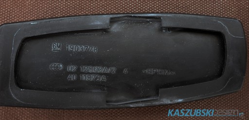 Оригинальные накладки на педали Opel OPC line, автомат - НОВИНКА