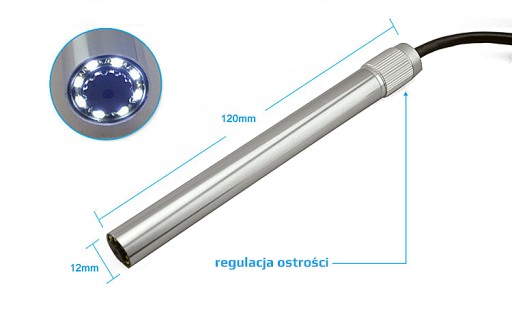 ANDONSTAR A1 ЦИФРОВОЙ USB МИКРОСКОП 1x-500x 8xLED