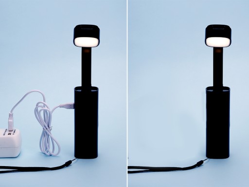 НАСТОЛЬНАЯ СВЕТОДИОДНАЯ ЛАМПА 3W POWERBANK РУЧКА ФАКЕЛА 4W1