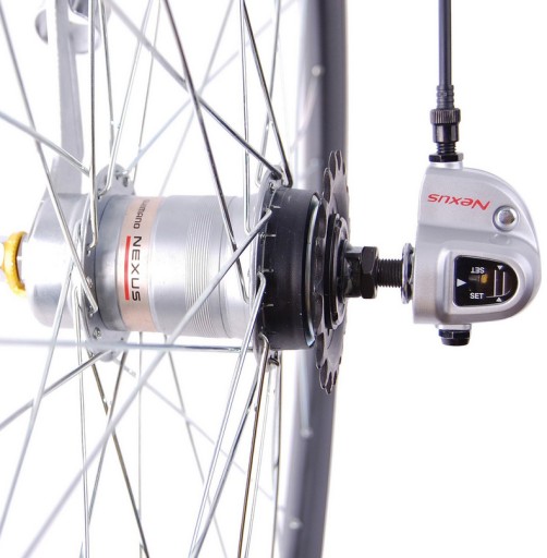КОЛЕСА 24 ДЮЙМА, ПЕРЕДНИЕ ЗАДНИЕ ШЕСТЕРНИ SHIMANO NEXUS 3V