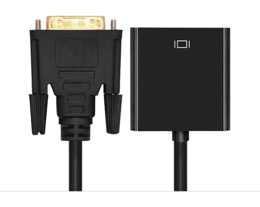 Adapter Konwerter Przejściówka DVI-D 24+1 do VGA