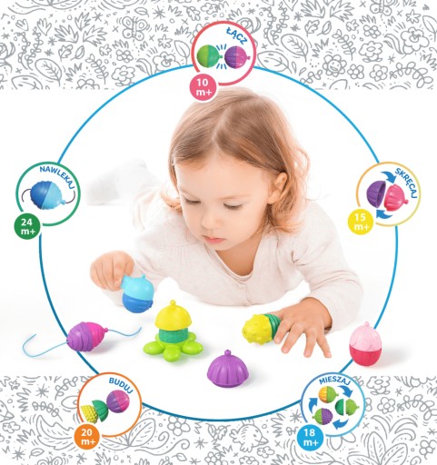 КУБИКИ LalaBoom 2 ИССЛЕДУЮЩИЕ ШАРЫ Ball-Blocks 61359