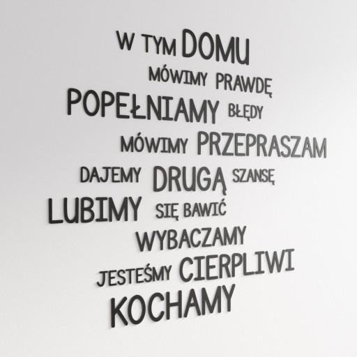 3D надписи, настенные слова, буквы для стены, 3-9 см.