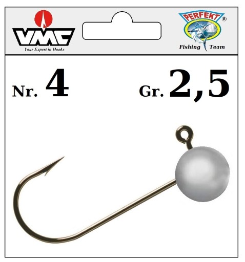MINI JIG VMC BEZ KOŁNIERZA Nr.4 / 2,5 gr MYT - LOV