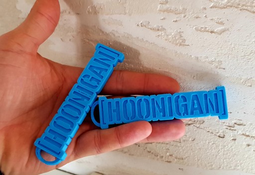 Брелок для ключей HOONIGAN Ken Block Gymkhana Ford черный