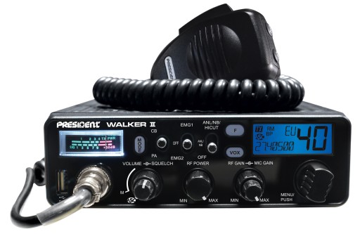 PRESIDENT WALKER II ASC CB RADIO Z WYŻSZEJ PÓŁKI