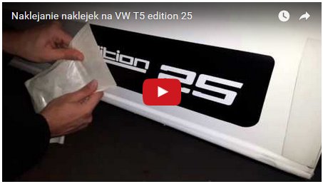 Наклейки VW Caddy maxi EDITION — ДОЛГОСРОЧНАЯ ФОЛЬГА