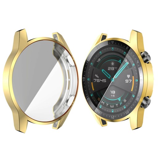 МЕТАЛЛИЧЕСКИЙ СИЛИКОНОВЫЙ КОРПУС ДЛЯ HUAWEI WATCH GT 2