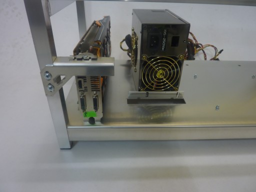 КОРПУС КОРПУСА КРИПТОВАЛЮТНОГО ЭКСКАВАТОРА 2xPSU_10-12xGPU