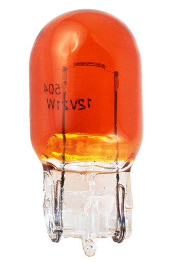 ЛАМПА 21W W21W T20 12V ОРАНЖЕВЫЙ Без цоколя