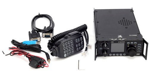 XIEGU G90 EXPORT RX/TX 0,5–30 МГц SDR ATU водопад