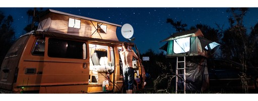 Комплект спутниковых антенн 35 TIR CAMPING BYDGOSZCZ