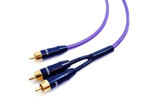 Melodika MDSWY40 Кабель для сабвуфера тип Y (RCA-2xRCA) фиолетовый - 4 м