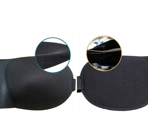 OPASKA na oczy 3D | MASKA do spania | + STOPERY