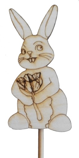 Pik Bunny Topper 2 10см Пасхальные праздничные украшения