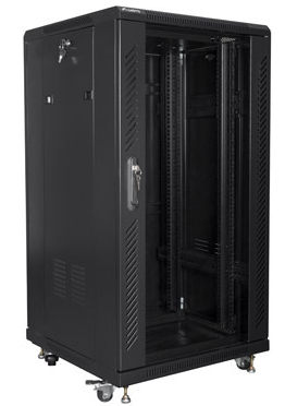 22U 600x600 SZAFA RACK 19 LANBERG stojąca Czarna