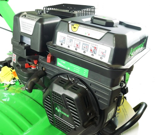 Ротаватор Agroma T7080L3G 7 л.с. + плуг + КОЛЕСА 3-СКОРОСТНЫЕ