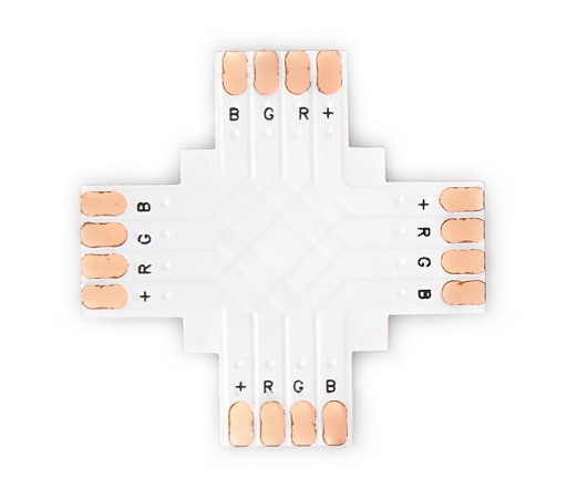 ZŁĄCZKA CN-14: TAŚMA LED 10MM RGB X