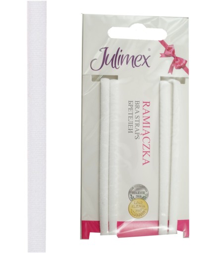 Лента-спагетти JULIMEX WHITE, ширина 6 мм RB-63
