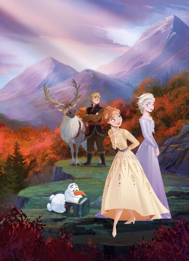 Фотообои Disney Frozen Spring 184x254см НОВИНКА