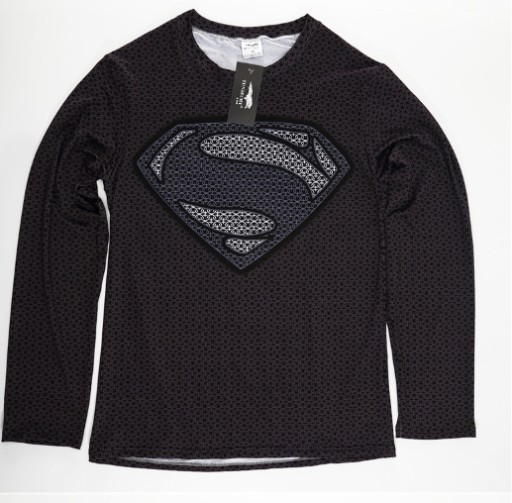 Koszulka Termoaktywna SIŁOWNIA BLACK SUPERMAN 3XL