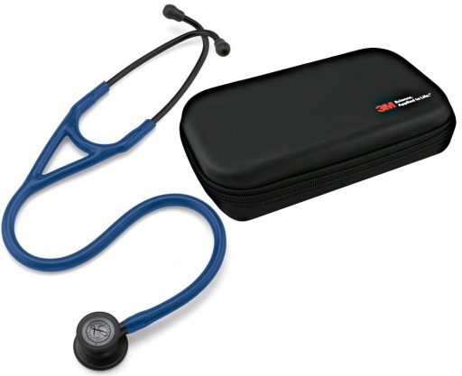 Стетоскоп Littmann Cardiology IV BLACK FINISH NAVY 6168 + ЧЕХОЛ