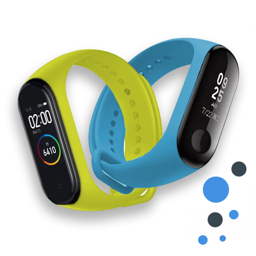 РЕМЕНЬ ДЛЯ XIAOMI MI BAND 3/4 - МОДНЫЕ ЦВЕТА