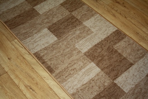 КОВЕР С РЕЗИНОВЫМ ПОКРЫТИЕМ ICONA 33 BEIGE SQUARE 80CM AW