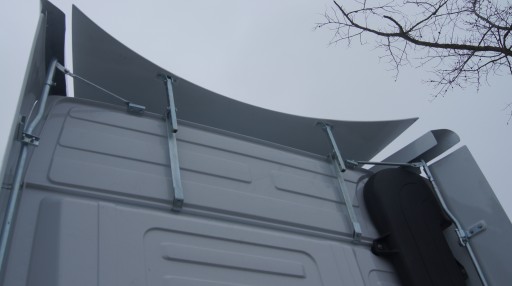 Спойлеры обтекателя Mercedes Actros MP3 Mega Space