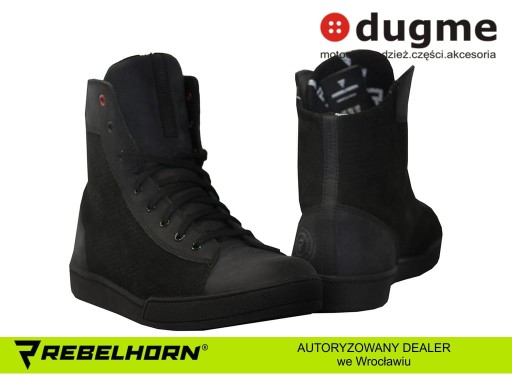 buty REBELHORN TRAMP BLACK 36-48 tu 40