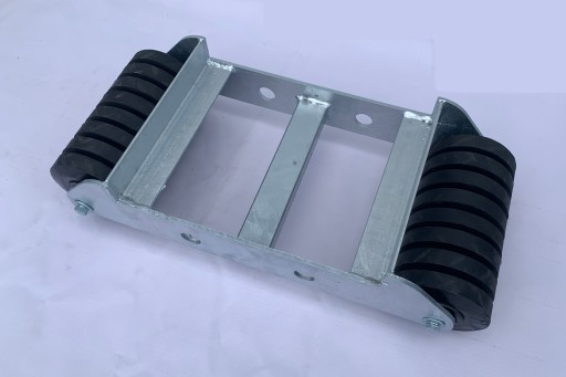 Транспортная тележка с роликом под сломанным колесом 2200 кг -4