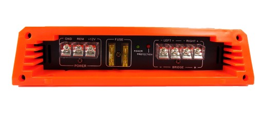 SOLIDNY WZMACNIACZ SAMOCHODOWY 800 W MOSTEK KABLE