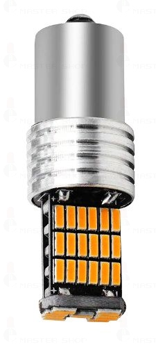 45 светодиодов SMD P21W R5W BA15S ЛАМПА, ОРАНЖЕВЫЙ