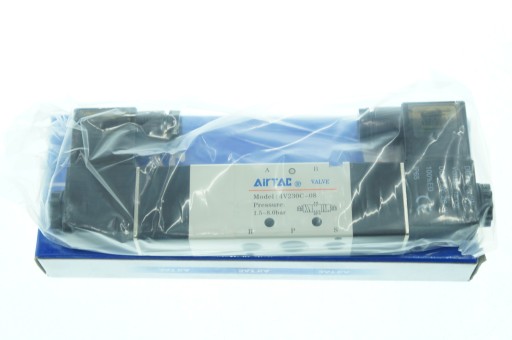 ЭЛЕКТРОМАГНИТНЫЙ КЛАПАН AIRTAC 4V230-08 BG 5/3 - 1/4- 24 В постоянного тока