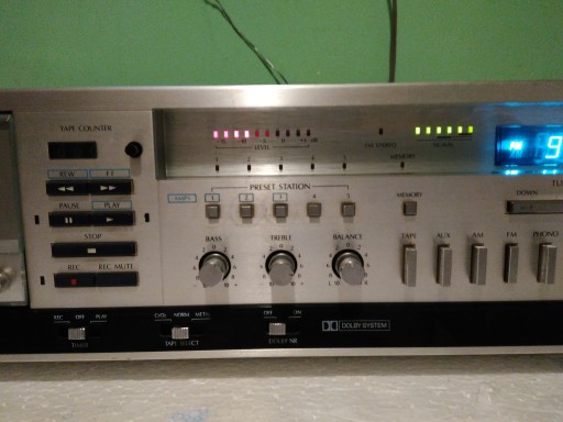 СТЕРЕОКАССЕТНЫЙ РЕСИВЕР SANSUI CR-M7