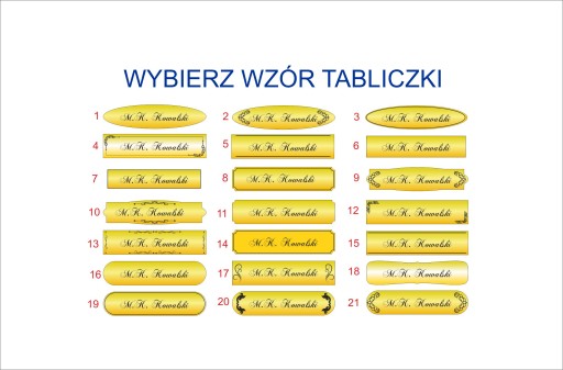 Tabliczka na drzwi , GRAWEROWANA extra!