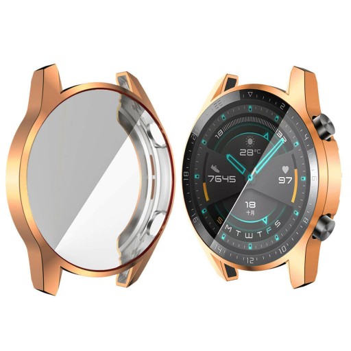 СИЛИКОНОВЫЙ ЧЕХОЛ МЕТАЛЛИЧЕСКИЙ HUAWEI WATCH GT 2 - ЦВЕТА