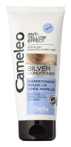 Кондиционер Delia Silver для светлых и седых волос.
