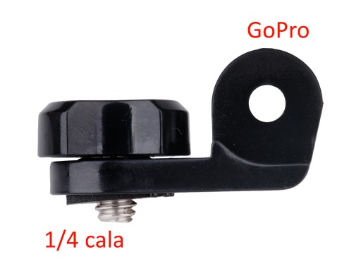 АДАПТЕР от GoPro НА НАРУЖНУЮ РЕЗЬБУ 1/4 дюйма.
