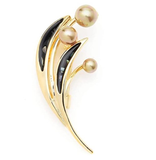 Lux Brooch Twig Pearl Pearl Mass Box