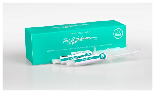 БИОСКАЛИРУЮЩИЙ ГЕЛЬ DR.SCHWARZ +2 НАКЛАДКИ_БЕЛЫЙ. ЗУБ