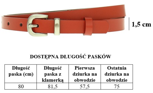 Ремень женский узкий, 1,5 см, розового цвета.