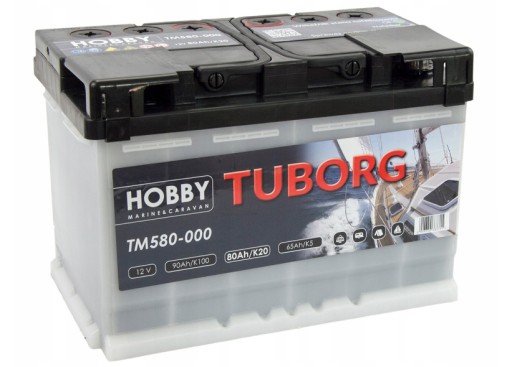 Tuborg Hobby TM580-000 Морской аккумулятор 80 Ач