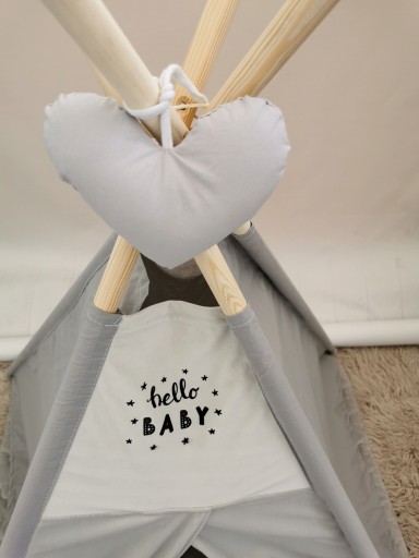 Детская палатка TIPI WIGWAM HOMEK с бархатным ковриком xxl
