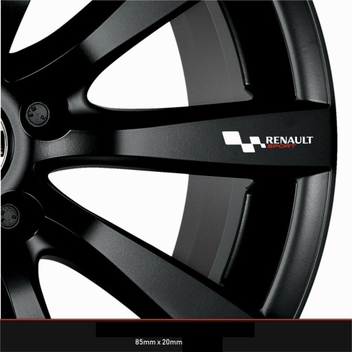 RENAULT SPORT Наклейка на диск