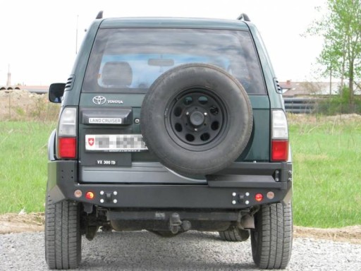 ЗАДНИЙ БАМПЕР LAND CRUISER 95 СТАЛЬ МЕТАЛЛ