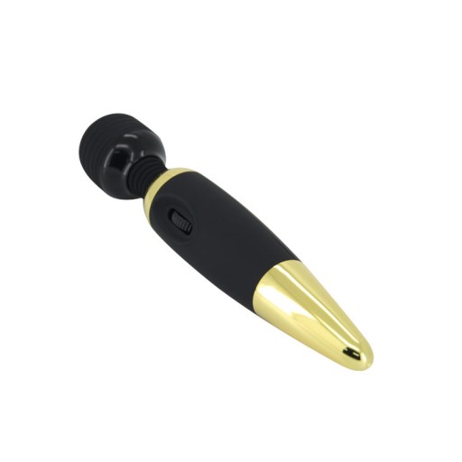 Вибратор для микрофона Power Wand, черное золото