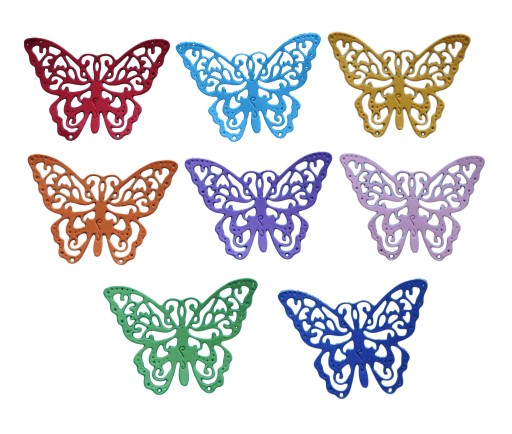 Scrapki Butterfly Лазурная бабочка набор бабочек