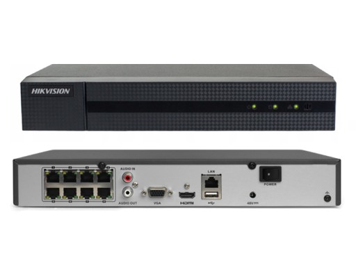 МОНИТОРИНГ HIKVISION IP-РЕГИСТРАТОР 8 каналов PoE